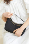 Loeffler Randall Addy Mini Pleated Baguette in Black