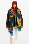 Inoui Editions 3D Fetiche Scarf in Green