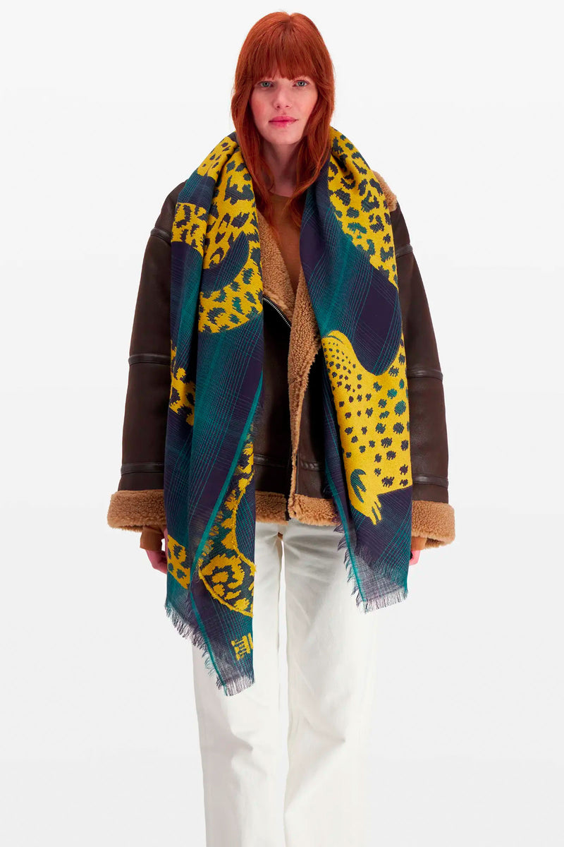 Inoui Editions 3D Fetiche Scarf in Green