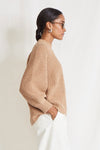 Apiece Apart Eco Nueva Meral Sweater In Camel