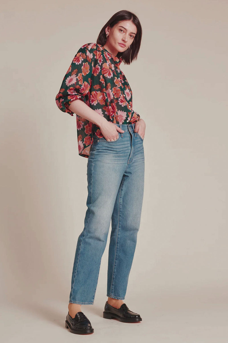 Trovata Lily Blouse in Carnation Print