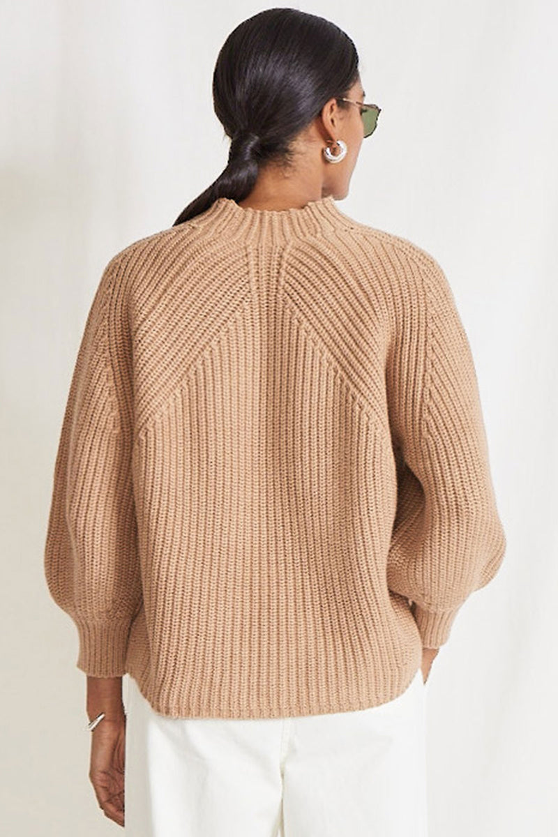 Apiece Apart Eco Nueva Meral Sweater In Camel