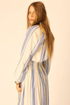 Natalie Martin Penny Blouse in French Stripe Blue