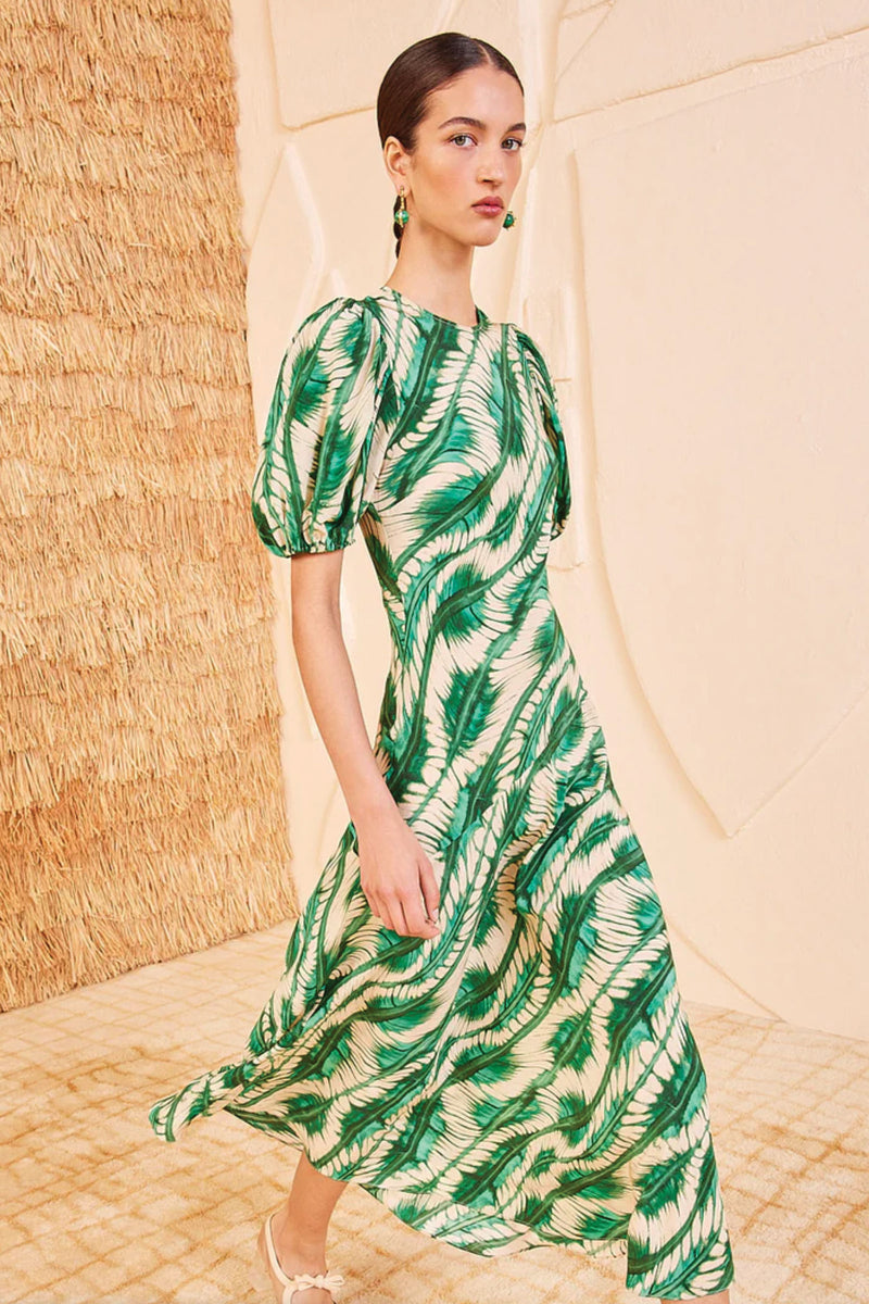 Ulla Johnson Ines Dress in Acacia