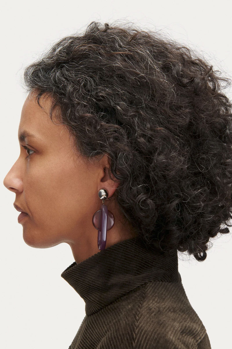 Rachel Comey Lohr Earrings in Violet