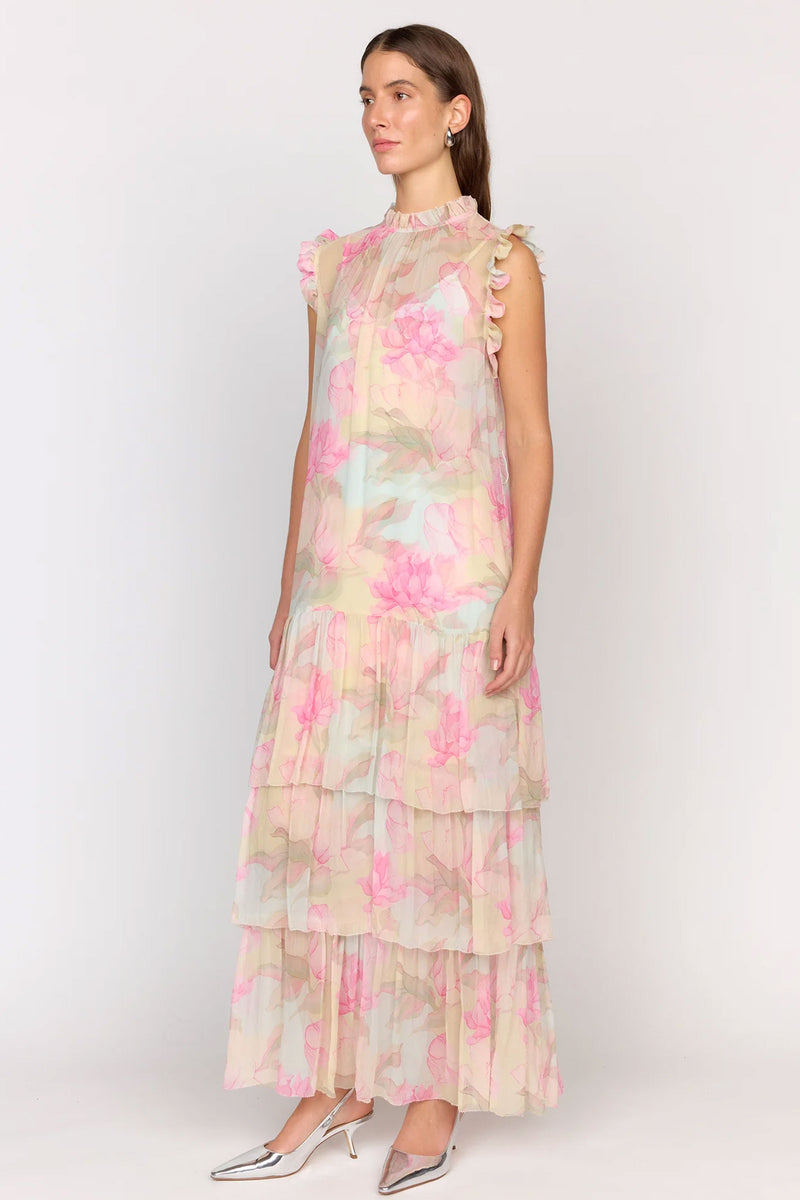 Christy Lynn Christian Dress in Waterlily Pink