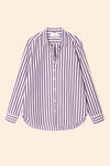 Xirena Beau Shirt in Blue Rose Stripe