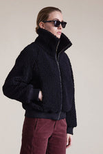 Apiece Apart Amager Bomber Jacket in Black