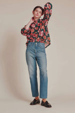 Trovata Lily Blouse in Carnation Print