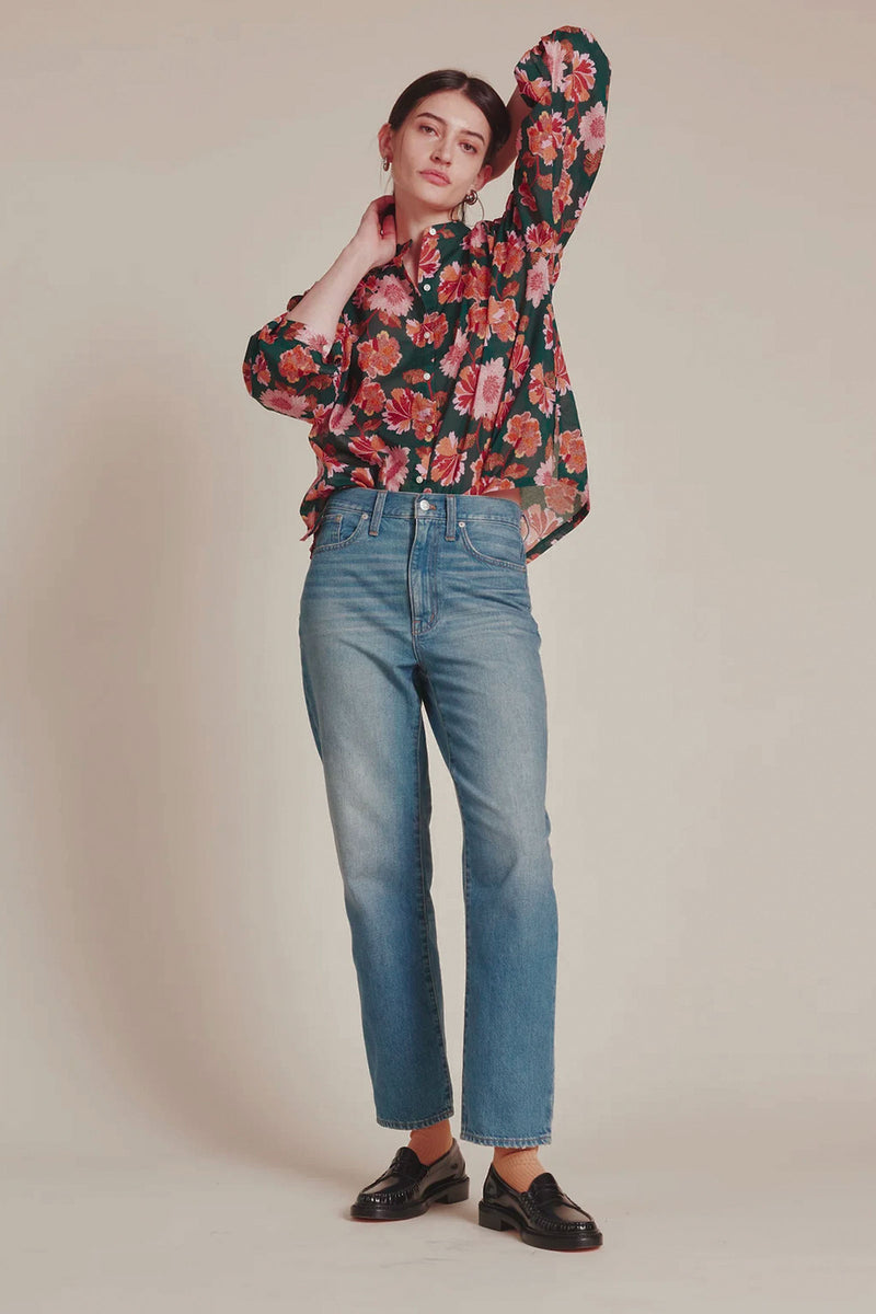 Trovata Lily Blouse in Carnation Print