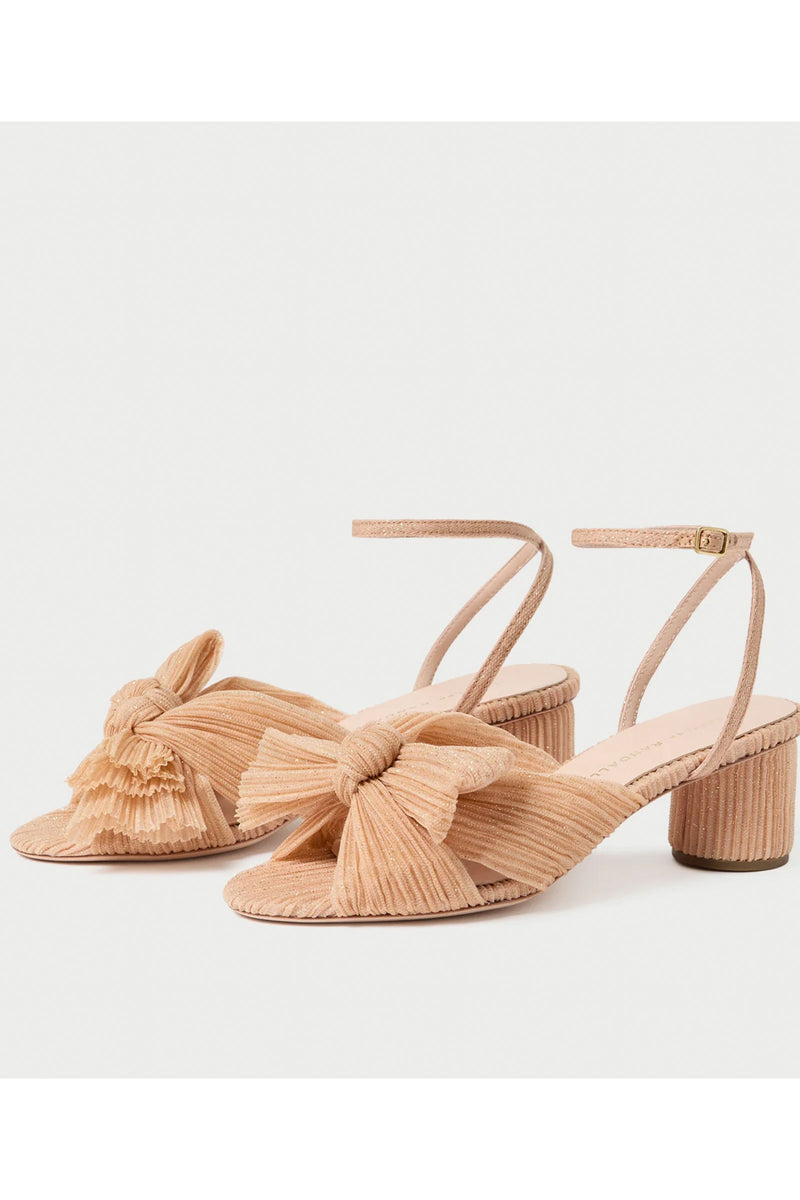Loeffler Randall Dahlia Knot Mule in Glitter Beauty