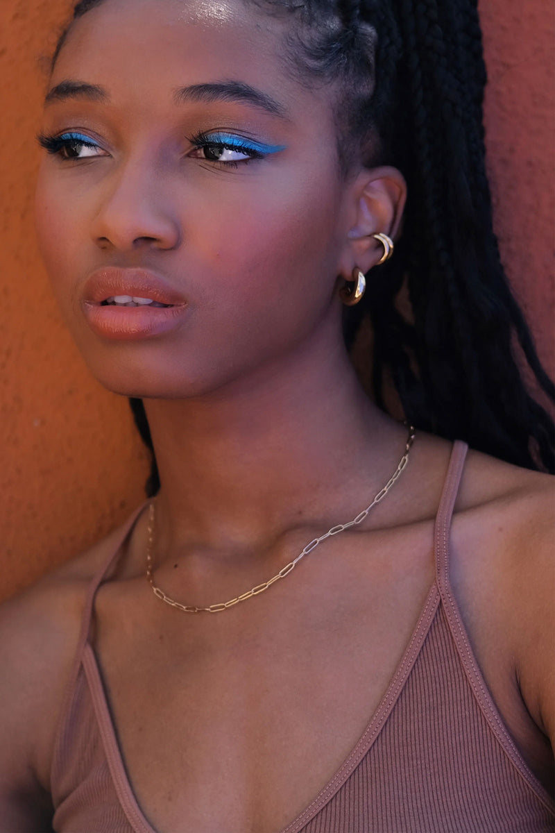 Soko Mini 24K Ellipse Necklace