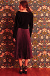 Caballero Mia Skirt in Chestnut Geo Print