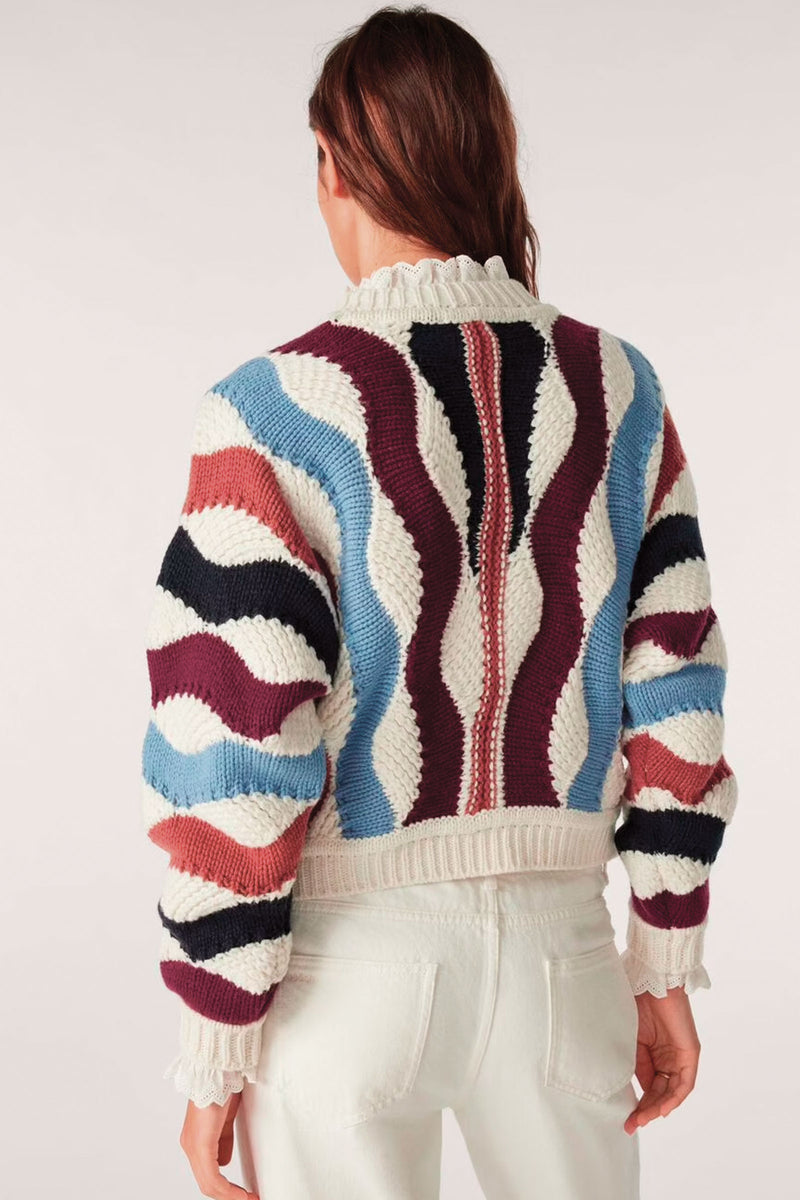BA&SH Weber Sweater in Ecru