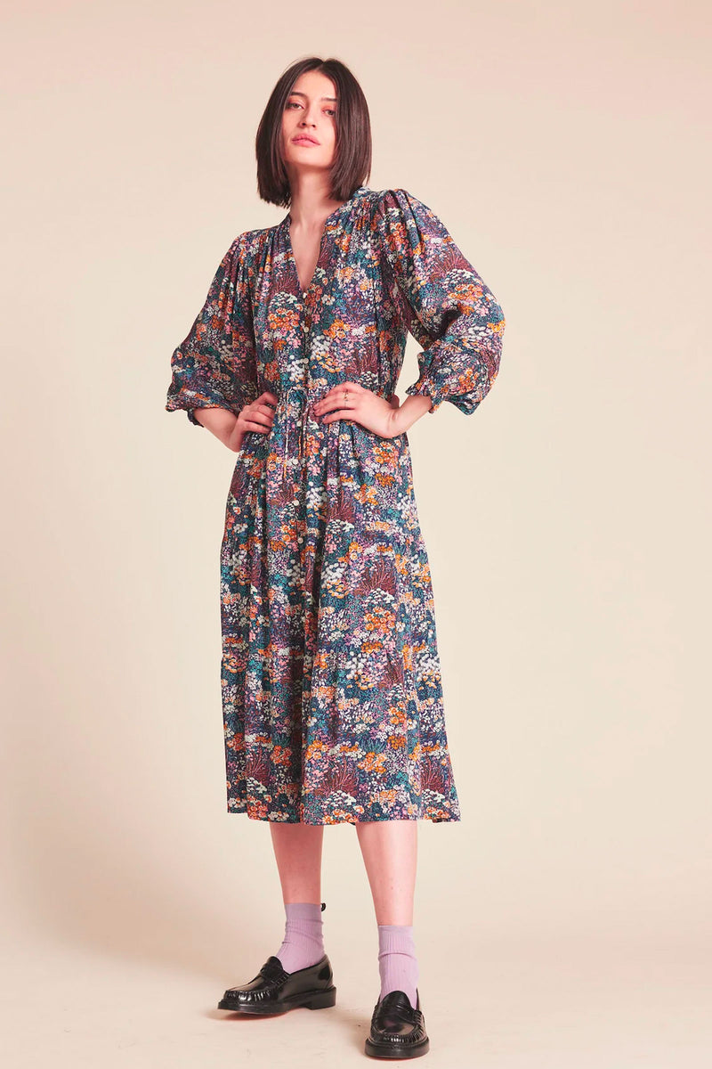 Trovata Sylvie Dress in Bijou Glade