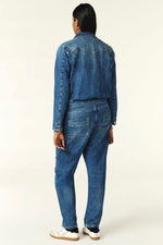 Ba&sh Jumpsuit Jerry in Handbrush Denim