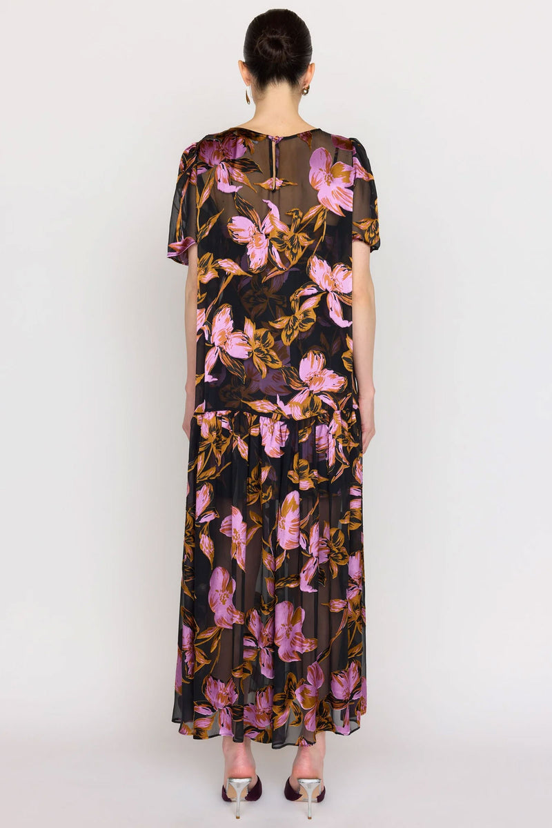 Christy Lynn Adele Dress in Evening Lily