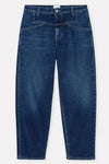 Closed Stover-X in Dark Blue