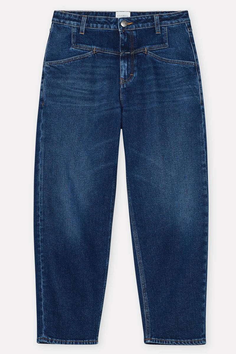 Closed Stover-X in Dark Blue