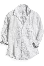 Frank and Eileen Barry Tailored Button Up Shirt in White