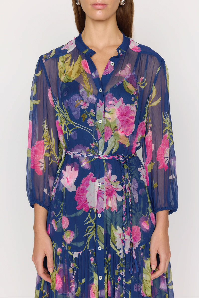 Christy Lynn Lana Dress in Monarch Navy