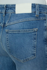 Closed Milo Jean in Mid Blue