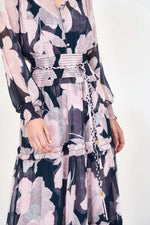 Christy Lynn Florence Dress in Midnight Blossom