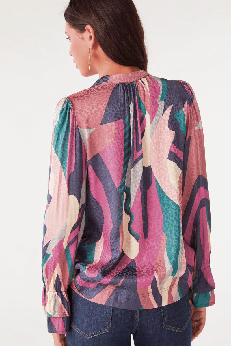 BA&SH Wim Top in Blue
