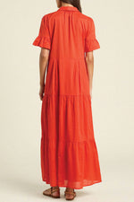 Trovata Martine Dress in Tomato