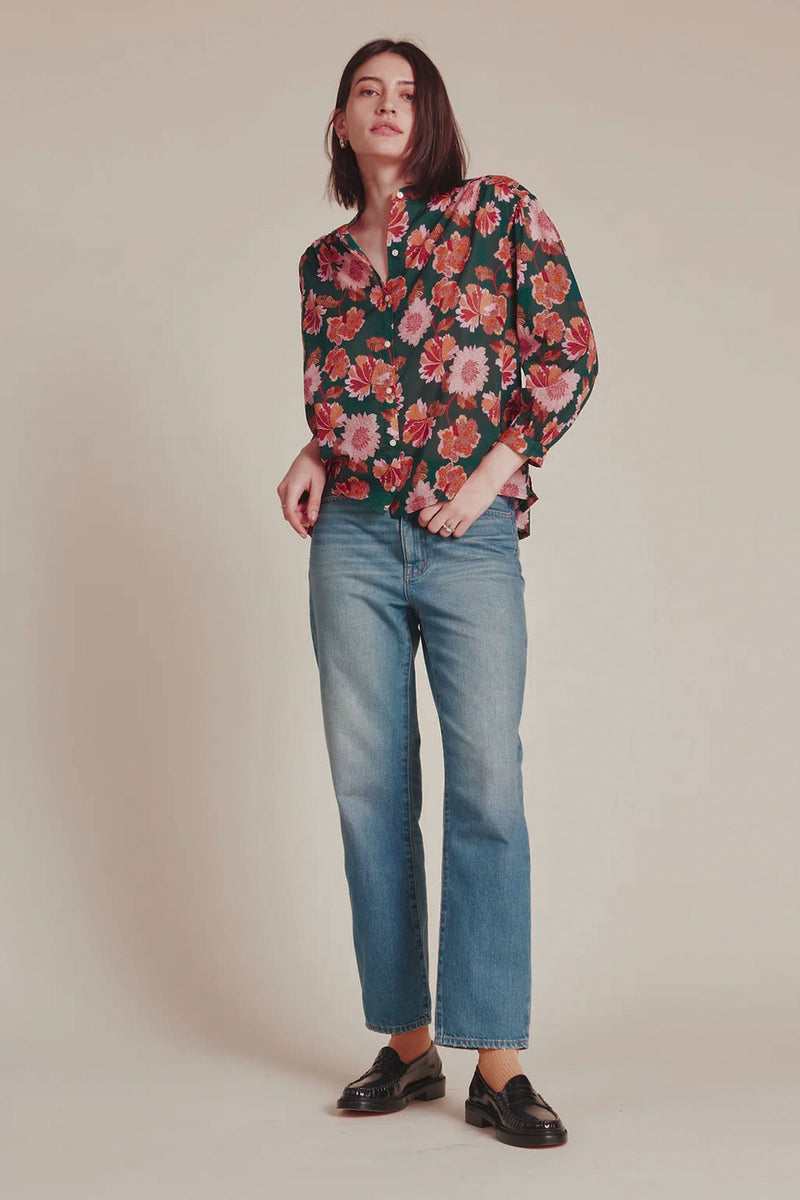 Trovata Lily Blouse in Carnation Print