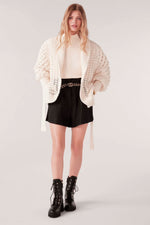 Ba&sh Kyr Cardigan Ecru
