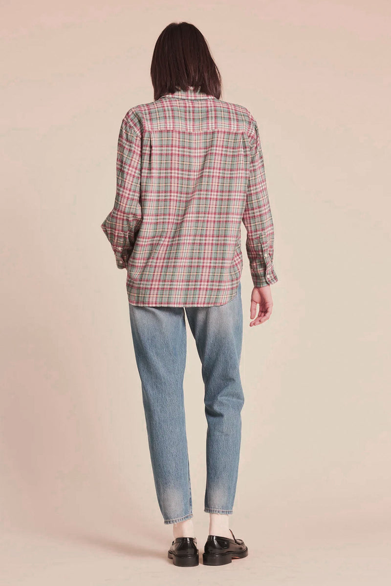 Trovata Blake Oversized Shirt in Fairmont Plaid