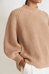 Apiece Apart Eco Nueva Meral Sweater In Camel
