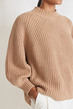 Apiece Apart Eco Nueva Meral Sweater In Camel