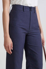 Apiece Apart Classic Merida Pant in Navy