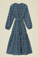 Xirena Ambrose Dress in Indigo Flora