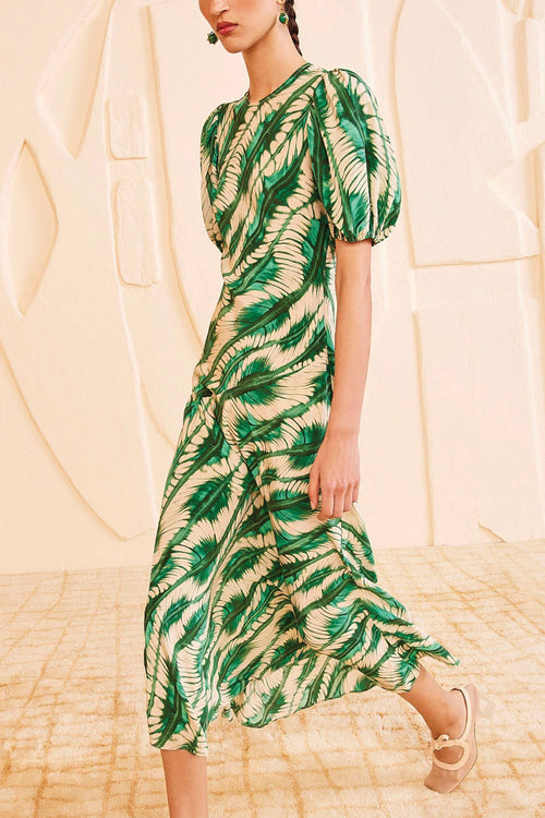 Ulla Johnson Ines Dress in Acacia