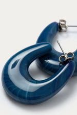 Rachel Comey Isle Earrings in Indigo