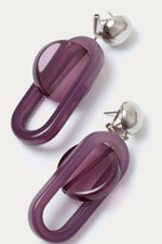 Rachel Comey Lohr Earrings in Violet