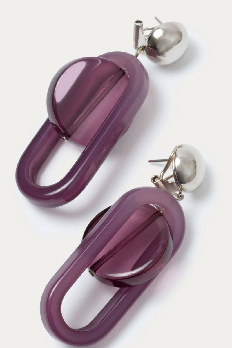 Rachel Comey Lohr Earrings in Violet