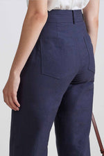 Apiece Apart Classic Merida Pant in Navy