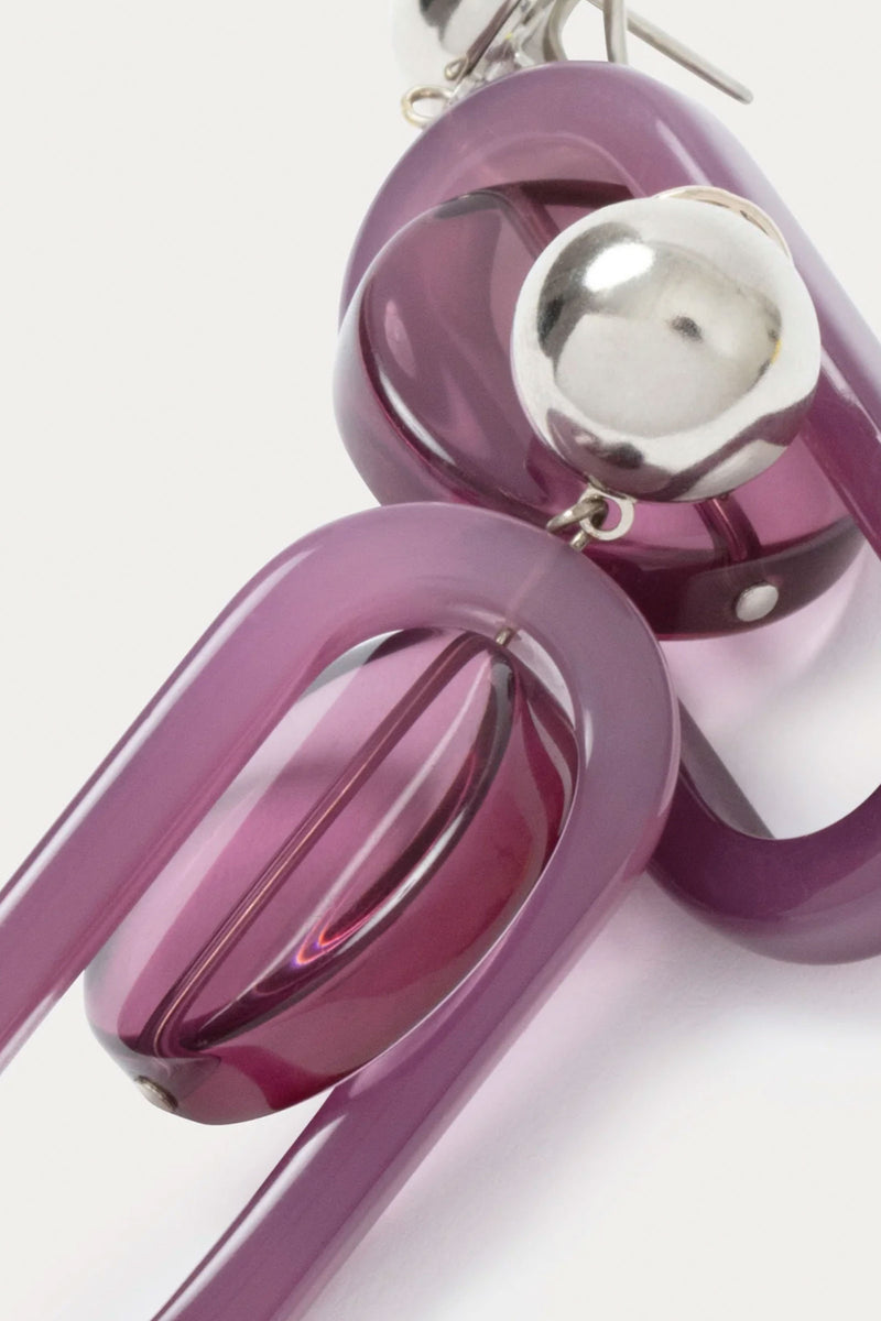 Rachel Comey Lohr Earrings in Violet