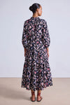 Apiece Apart Trinidad Maxi Dress in Garden Floral Midnight