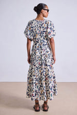 Apiece Apart Uva Romantic Maxi in Garden Floral Cream