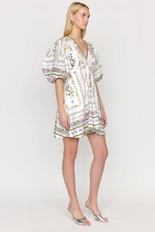 Christy Lynn Rae Dress in Mosaic Ivory