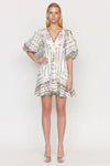 Christy Lynn Rae Dress in Mosaic Ivory