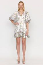 Christy Lynn Rae Dress in Mosaic Ivory