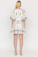 Christy Lynn Rae Dress in Mosaic Ivory