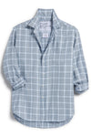 Frank & Eileen "Eileen" Button Up in Frank and Eillen Cream, Gray, Blue Check