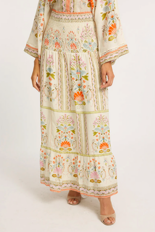 Caballero Chablis Skirt in Vintage Floral